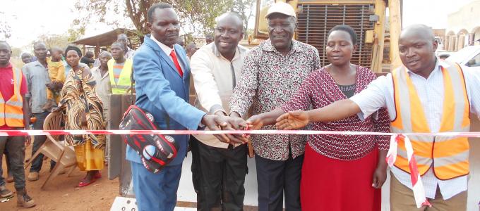 Launching of Nyakadoti-kimogoro-Kawiti road construction  in 2019